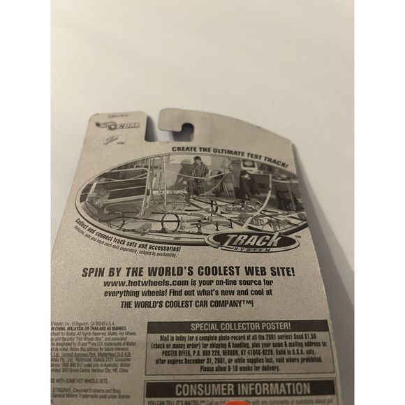 Hot Wheels 2001 ISSUE CORVETTE STINGRAY COLLECTOR #135 - Picture 4 of 4